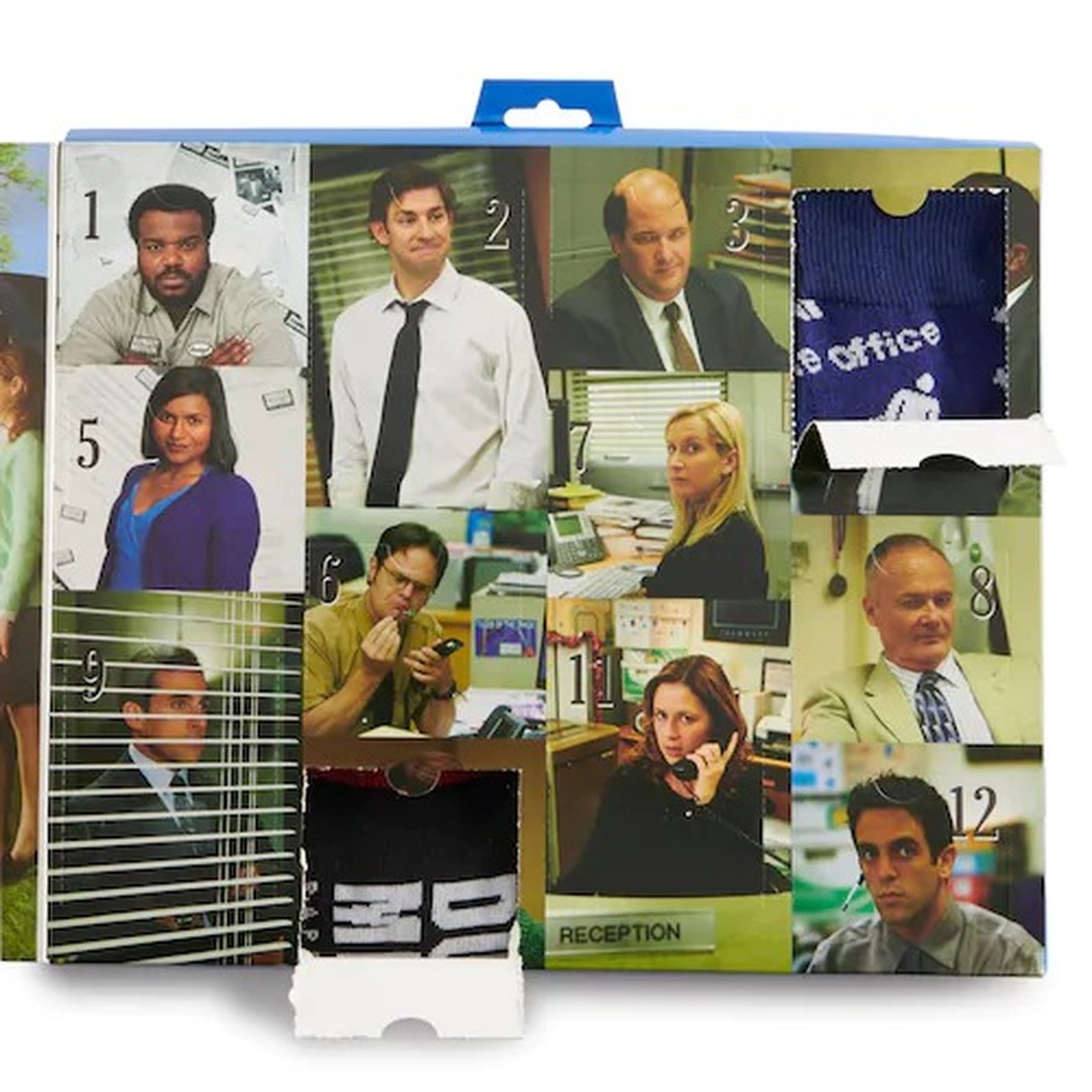 The Office Dunder Mifflin Sock Advent Calendar For Christmas PS