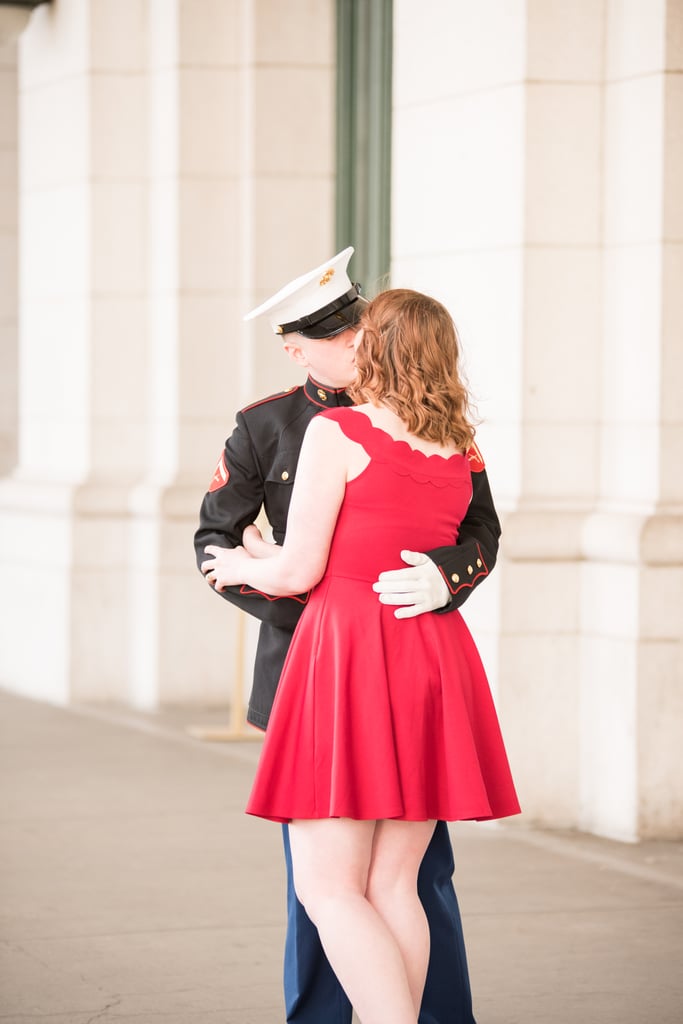 Military Couple Engagement Session in Washington DC