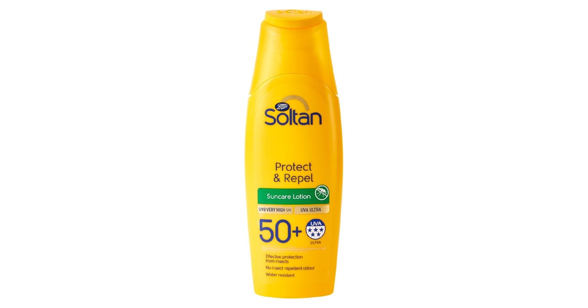Soltan Protect Repel Lotion SPF 50 Best Body Sunscreens In The UK 