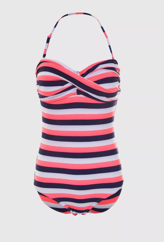 Ginger – Striped Halterneck Swimsuit