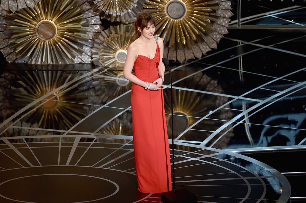 "She's also the reason you had to explain to your grandma what a 'spanking bench' is." — Trying to make a Fifty Shades of Grey joke about Dakota Johnson