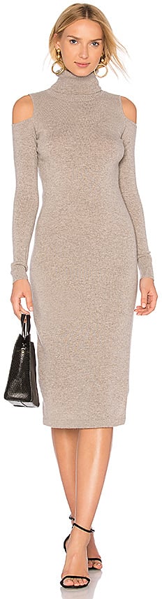 Autumn Cashmere Cold Shoulder Dress