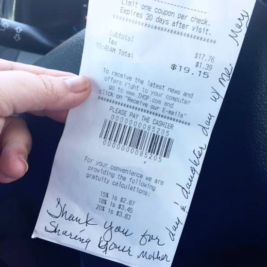 Stranger Pays For Mother and Daughter's Meal at IHOP