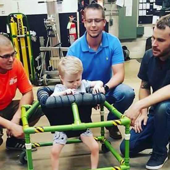Home Depot Employees Build Walker For Kid With Disabilities