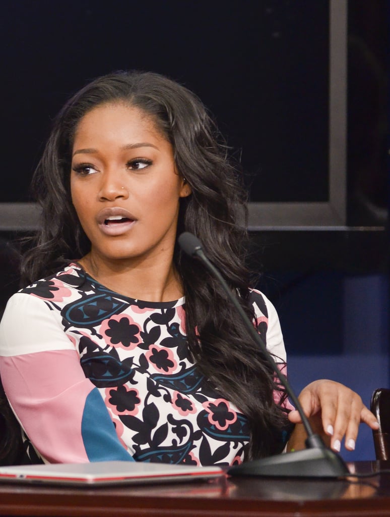 Actress Keke Palmer participated in discussions at the screening.