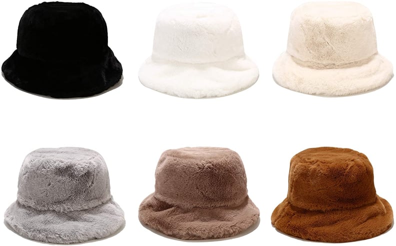 A Fuzzy Accessory: Umeepar Faux Fur Bucket Hat
