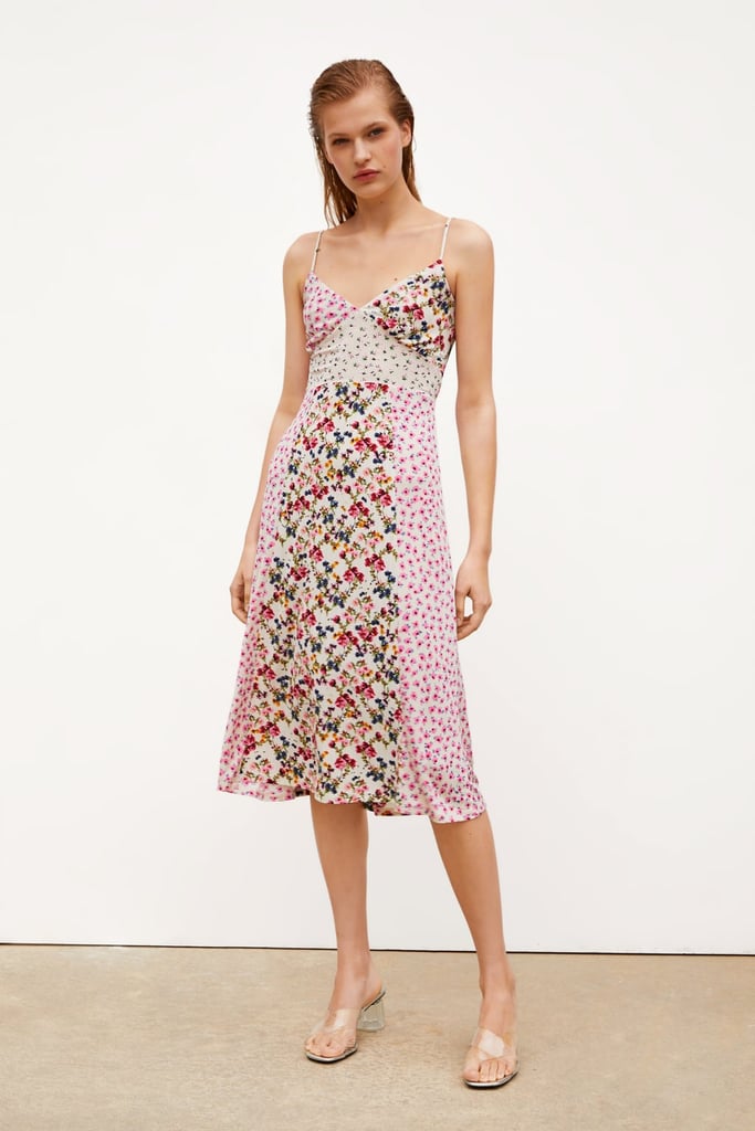 Zara Patchwork Print Dress