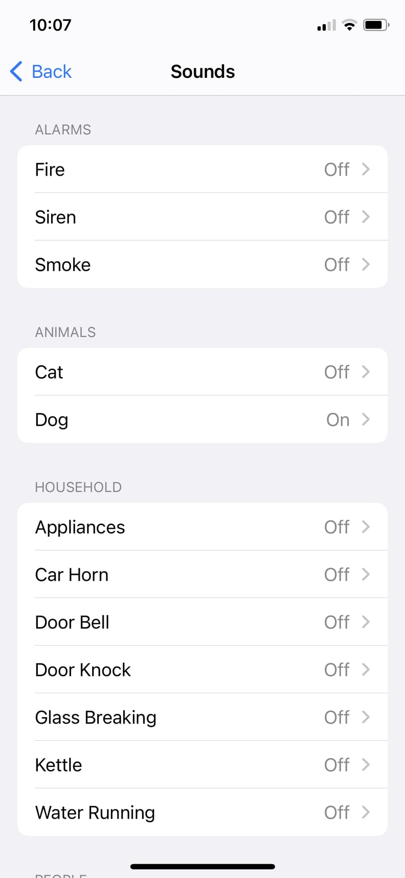 Select the Sounds You Want Your Phone to Recognize Automatically