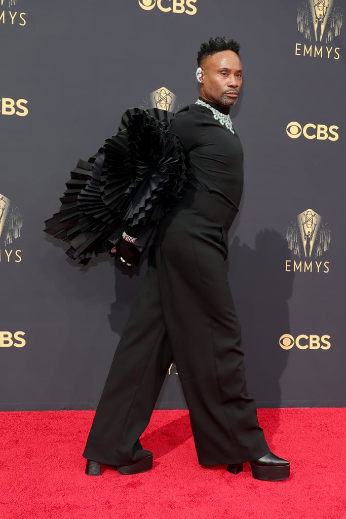 See Billy Porter's Black Swan Emmys Red Carpet Look 2021