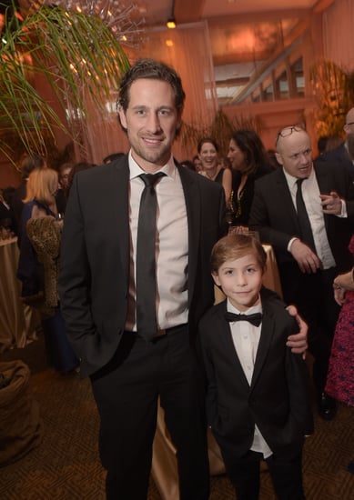 Jacob Tremblay's Hot Dad at Golden Globes 2016