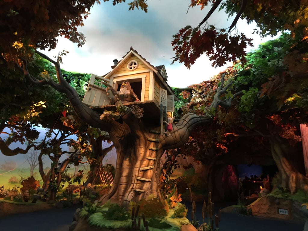 Pooh's Hunny Hunt is the best, most unique ride at the park.