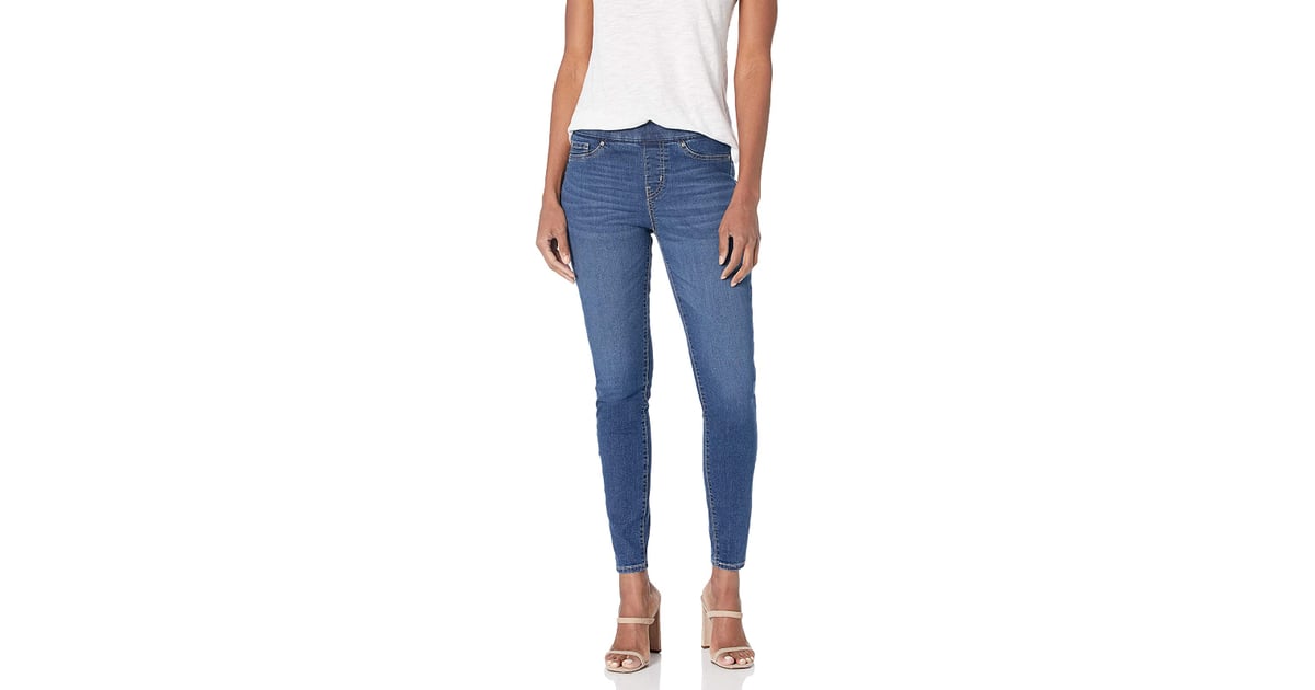 signature by levi strauss co totally shaping pull on skinny jeans