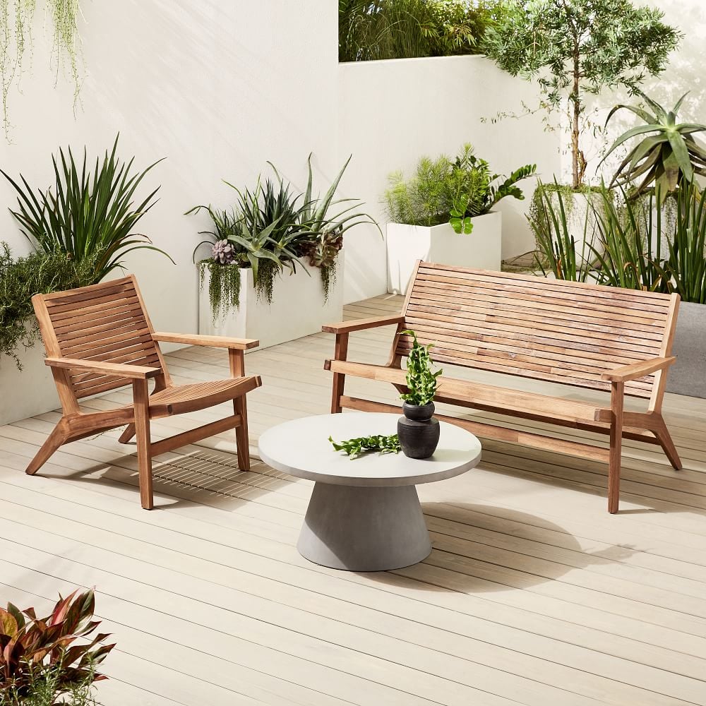 West elm outlet outdoor dining sets