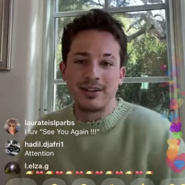 Watch Charlie Puth S Togetherathome Instagram Concert Video Popsugar Entertainment