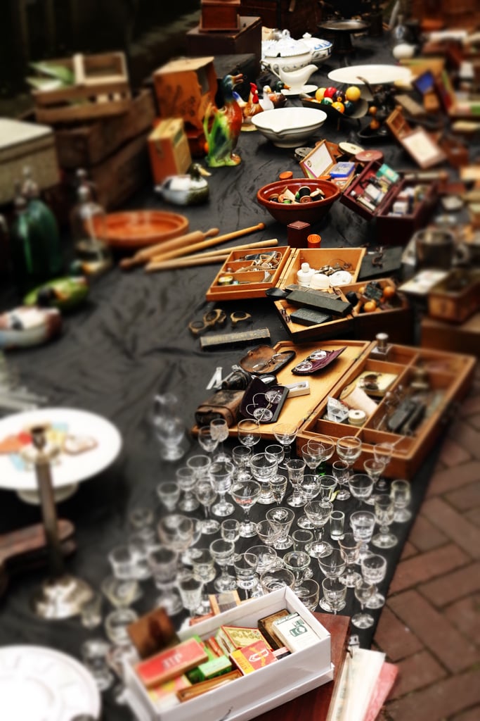 Have a yard sale. Have a yard sale.