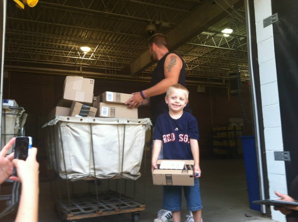 And as of Wednesday, he had received thousands.
"Todays total rough count was a little over 8500 cards and 900 packages!!! We filled the uhaul completely up! And then filled 3 cars too!" it said on his Facebook page. "We are in awe of all of this, we are speechless and dont have enough words to explain how thankful we are for everyone of you! And all the love that you have shown us and continue to show us!"
Happy birthday, Danny!
Source: Facebook user Danny's Warriors