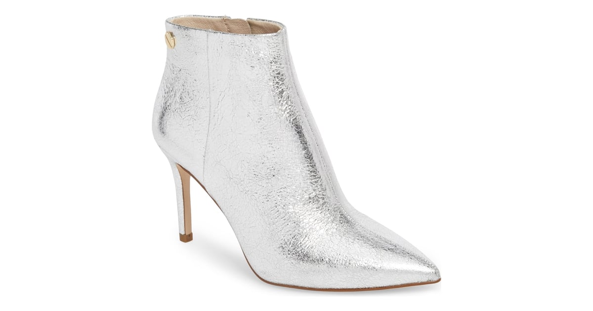 metallic booties nordstrom