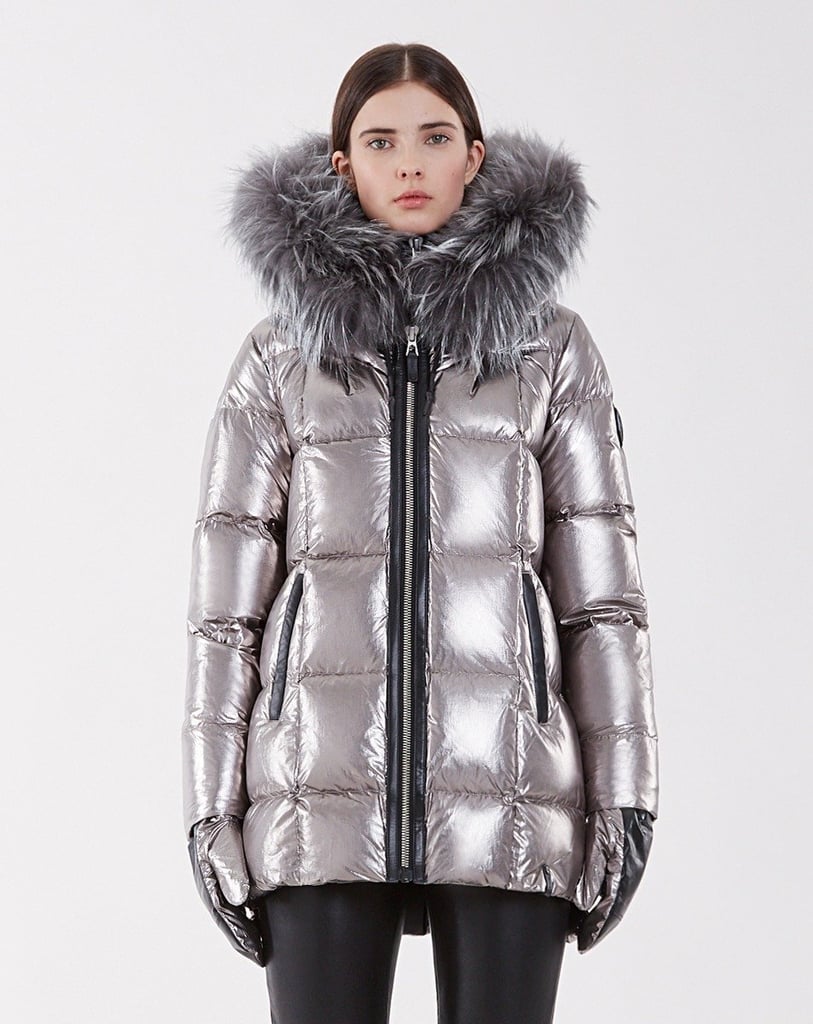 Rudsak Metallic Down Puffer Jacket