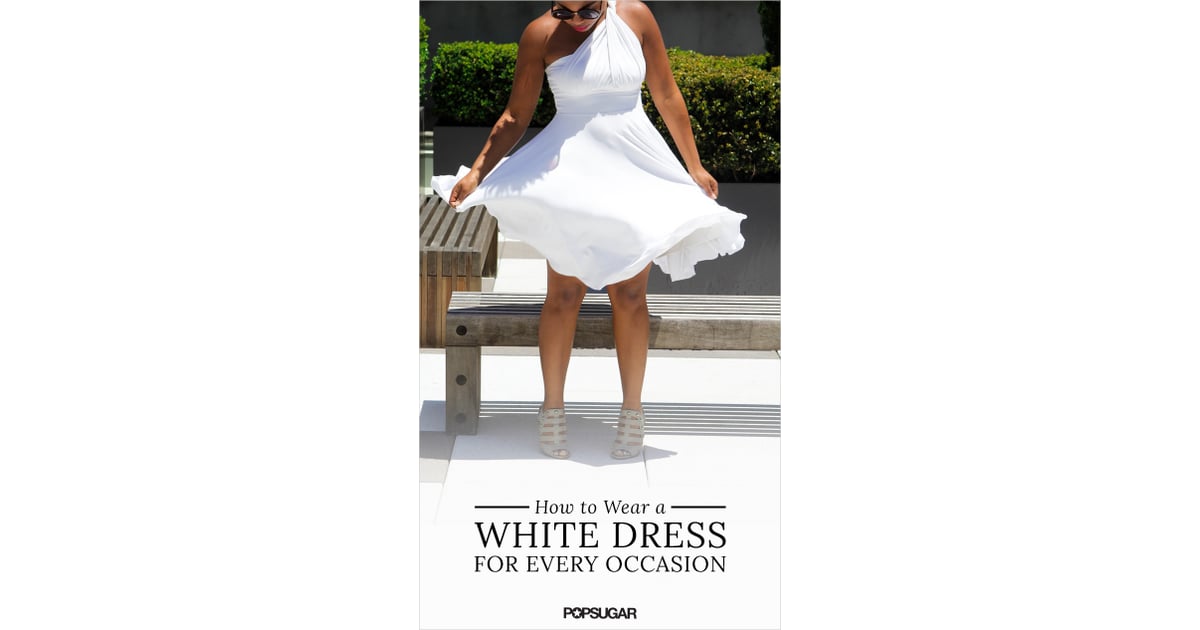 How To Wear A White Dress Popsugar Fashion Photo 15
