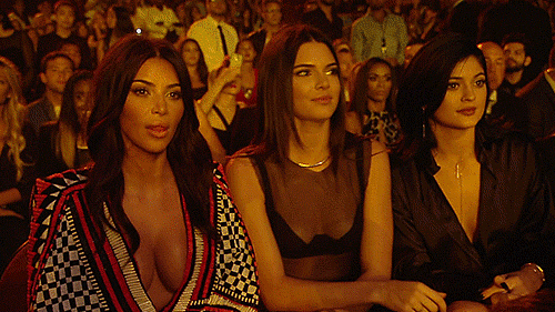 Kim Kardashian, Kendall Jenner, and Kylie Jenner