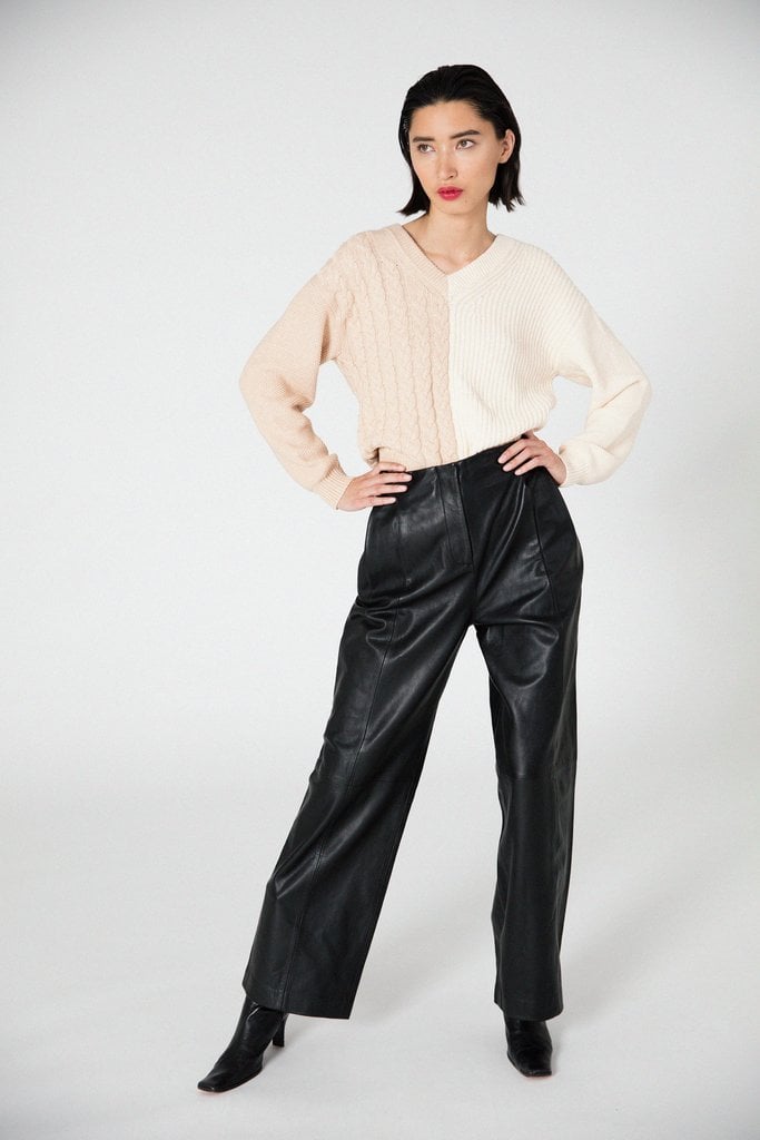 Veda Bess Leather Trouser