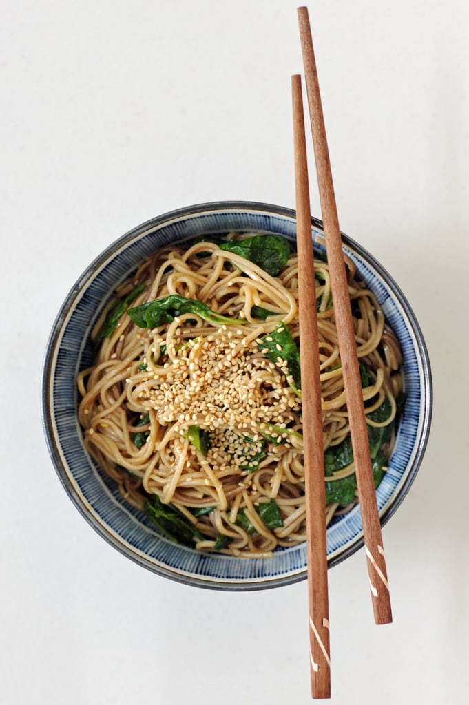 Easy Vegetarian Recipe: Spicy Soba Noodles With Watercress