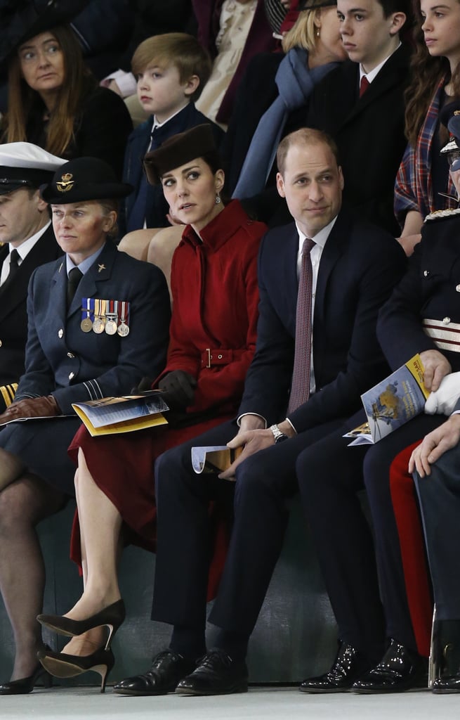 Kate Middleton and Prince William at RAF Event February 2016