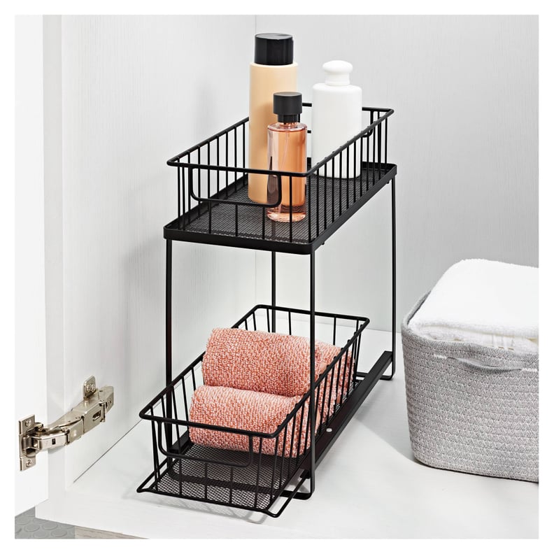A 2-Tiered Slide Out Organizer