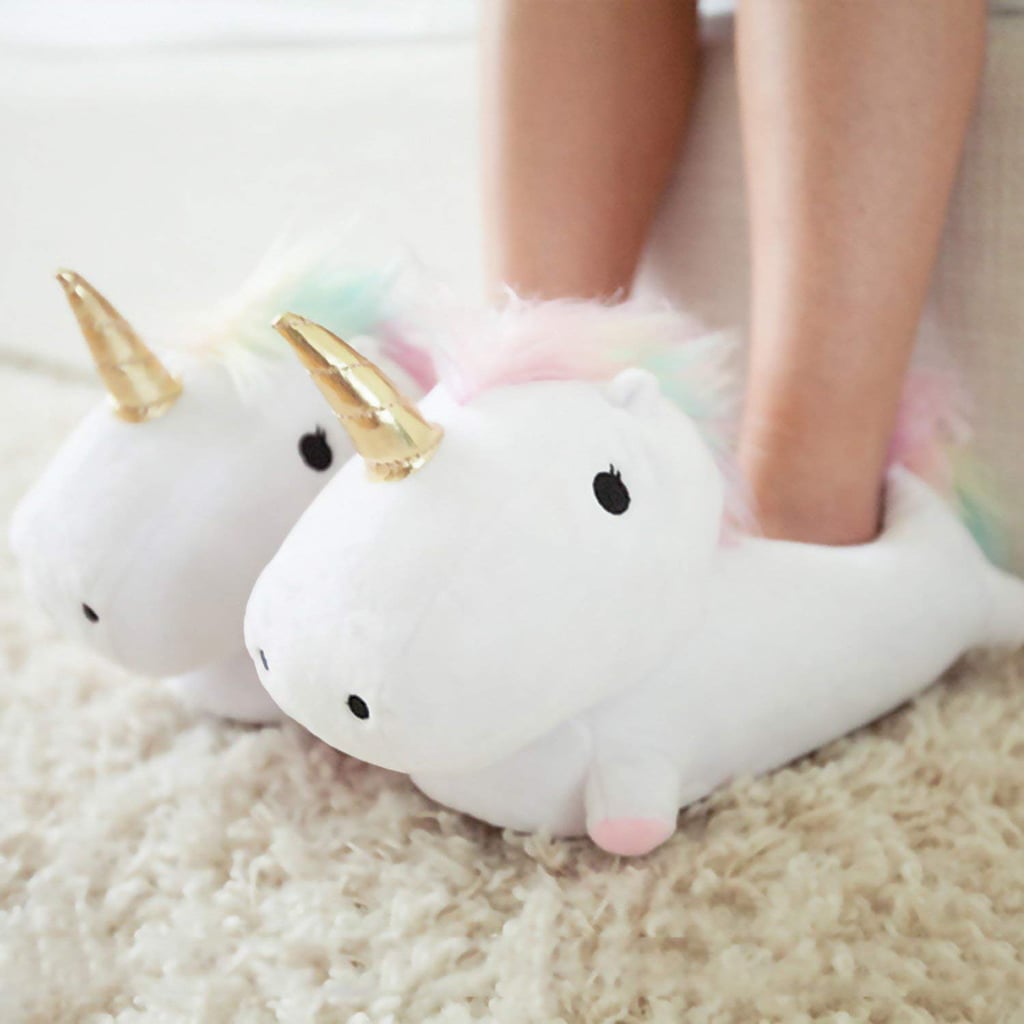 LIght-Up Unicorn Slippers