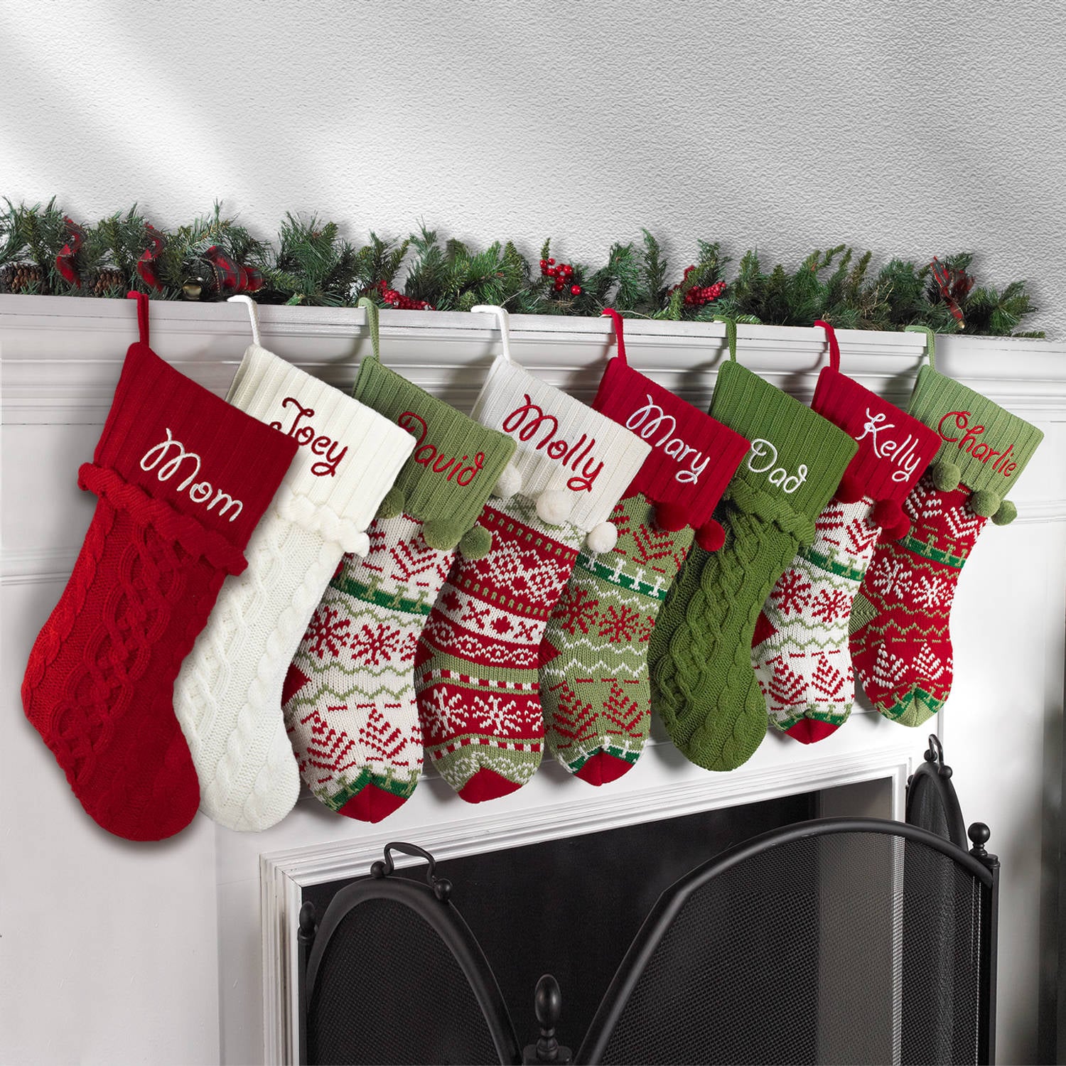 Belle Christmas Stocking