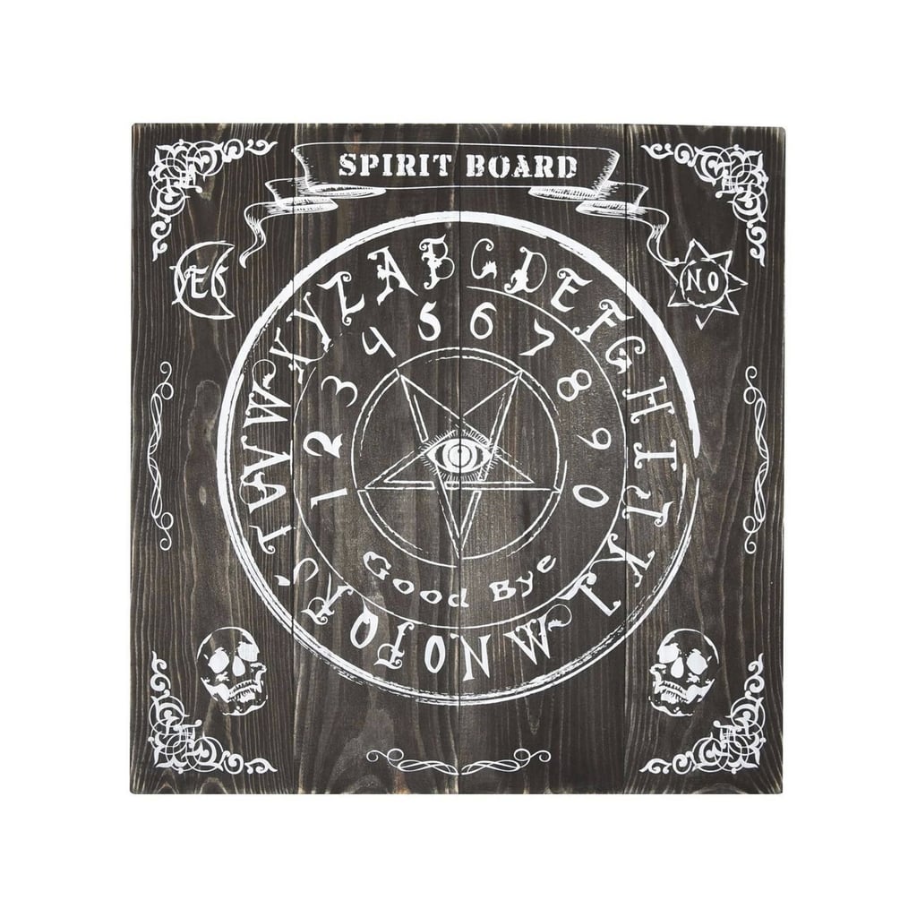 Wooden Spirit Board Decorative Halloween Scene Prop