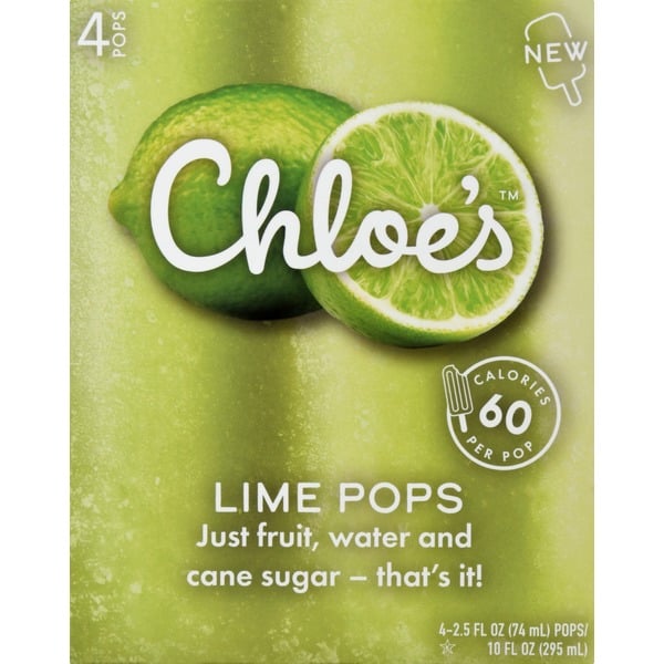 Chloe's Lime Pops