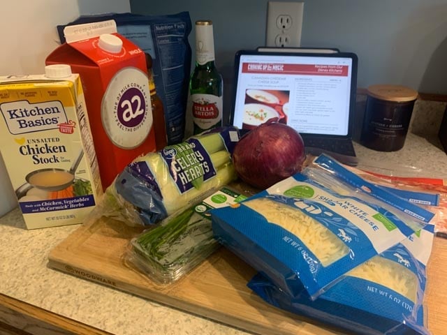 The Demo Included A Lot Of Helpful Cooking Tips And Substitutions For My Son And I Made Epcot S Cheese Soup At Home Here S How You Can Do It Too