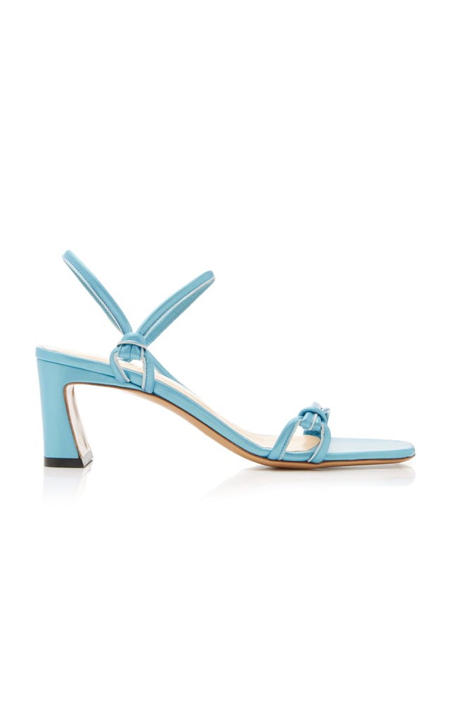 By Far Charlie Leather Slingback Sandals