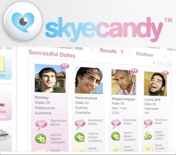 online dating first skype