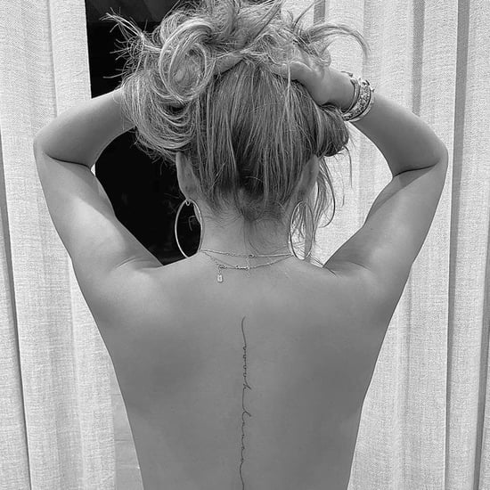 Chrissy Teigen Gets Sexy Spine Tattoo of John Legend's Lyric