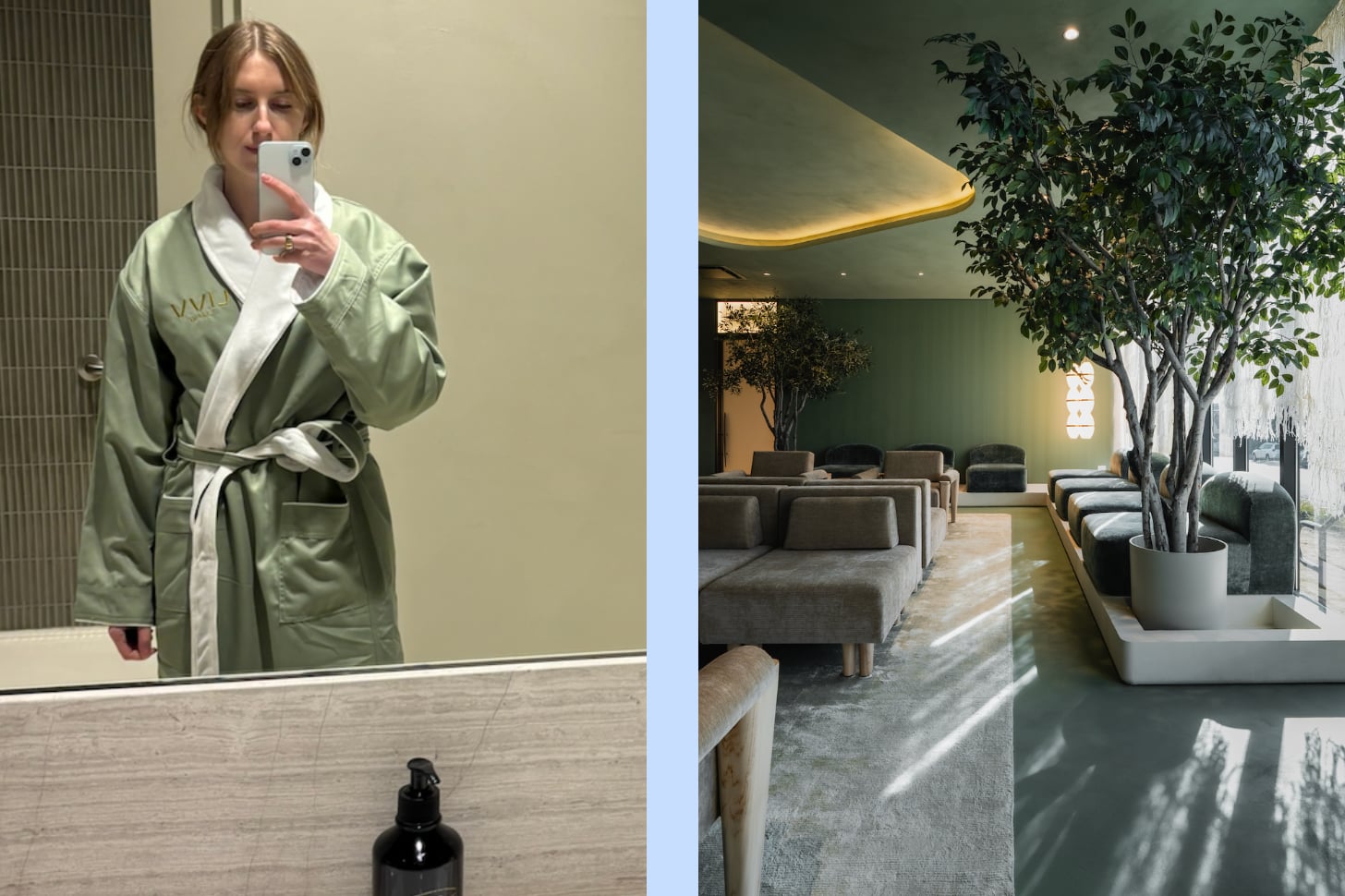 Kristine Thomason at LIVV natural wellness club.