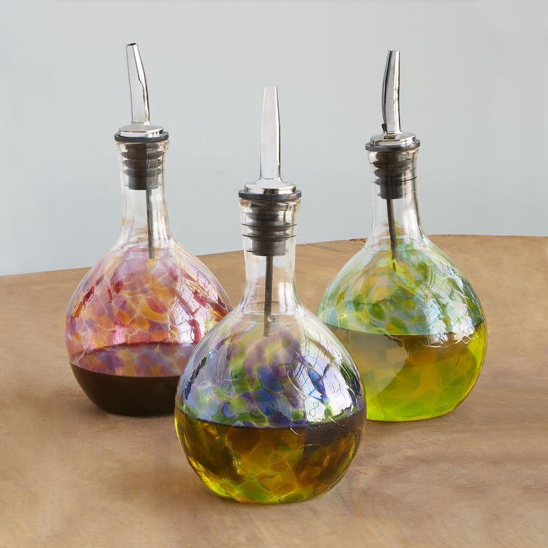 Handblown Glass Olive Oil Pourer