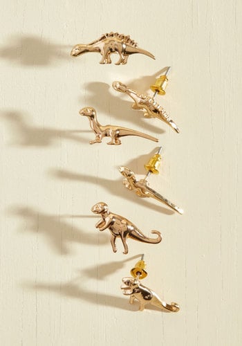 Dino Doubt About It Earring Set