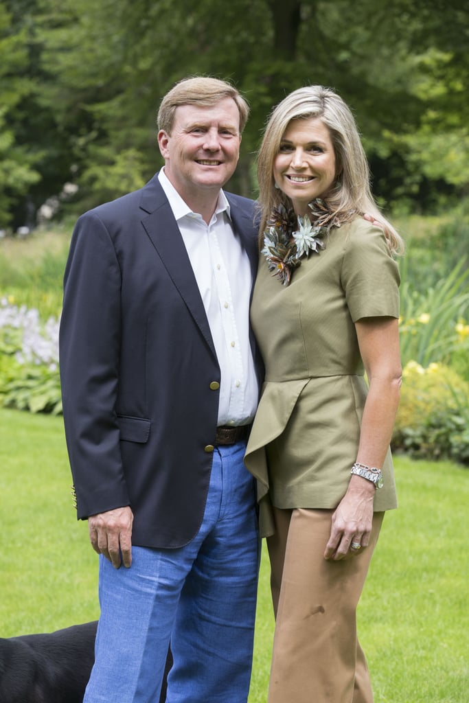 King Willem-Alexander and Queen Máxima's Summer portrait.