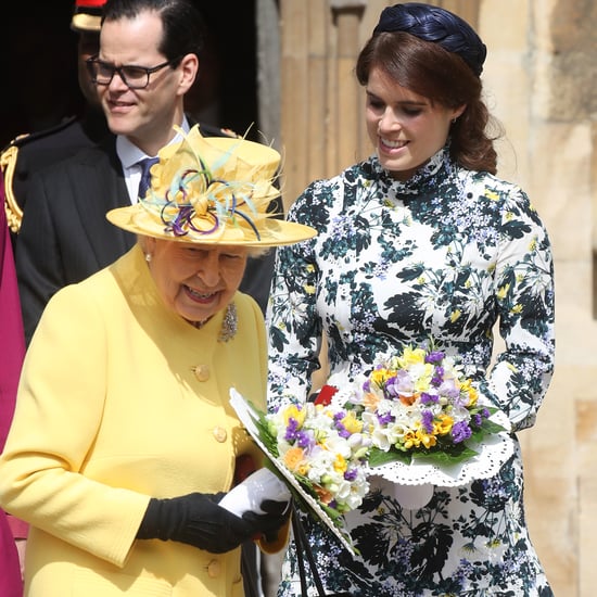 Princess Eugenie Queen Elizabeth II at Maundy Service 2019