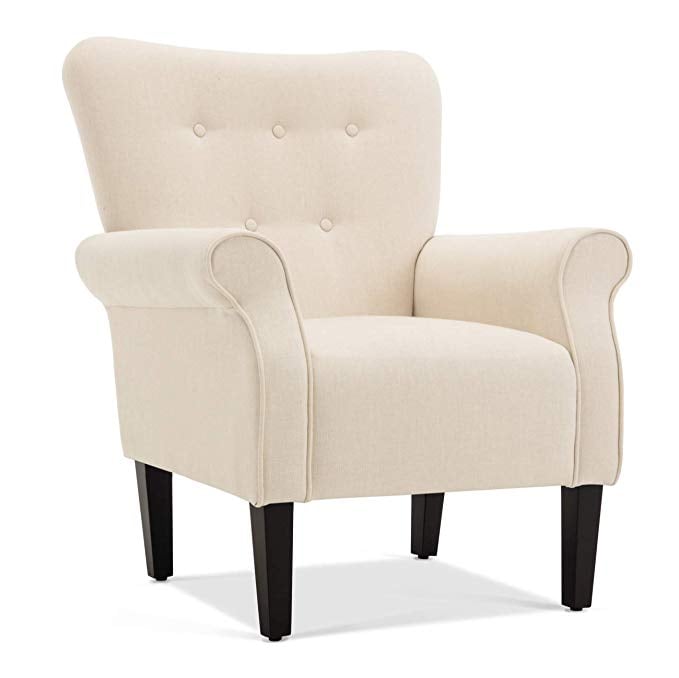 Belleze Wingback Modern Accent Chair