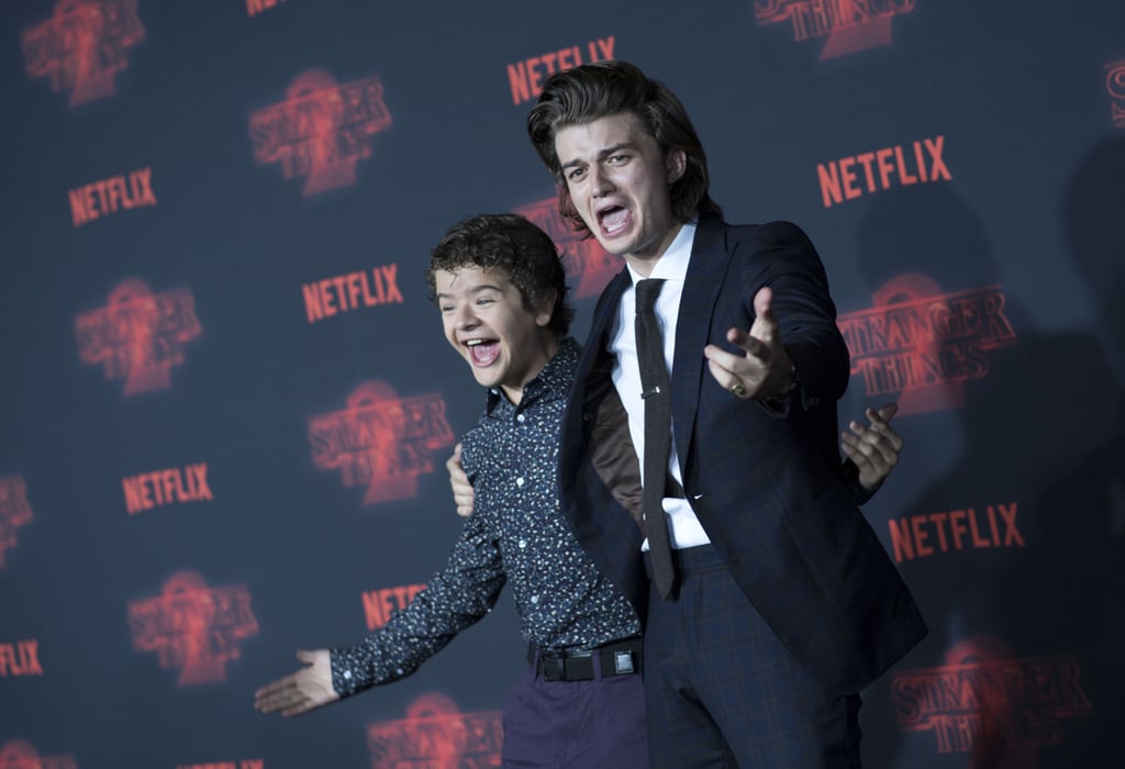 Pictures of Joe Keery and Gaten Matarazzo