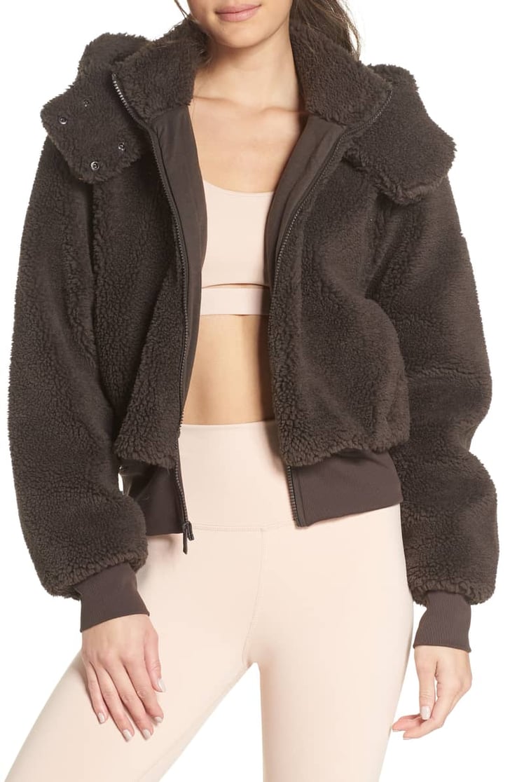 Alo Foxy Faux Fur Jacket Best Spring Jackets POPSUGAR Fashion Photo 27
