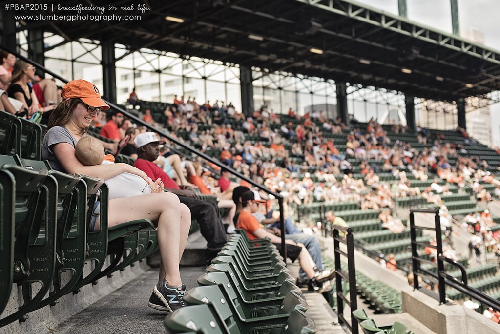 At a Baseball Game