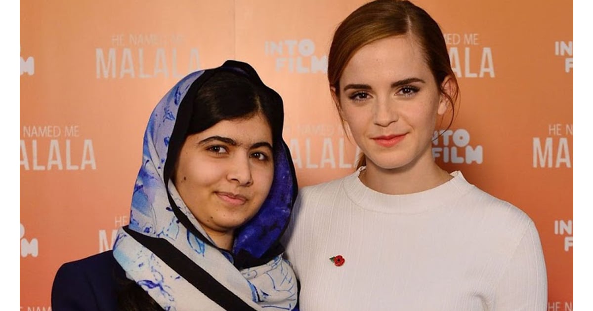 Emma Watson Interviews Malala Yousafzai POPSUGAR Celebrity