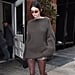 Colored Tights at Fashion Week Fall 2018