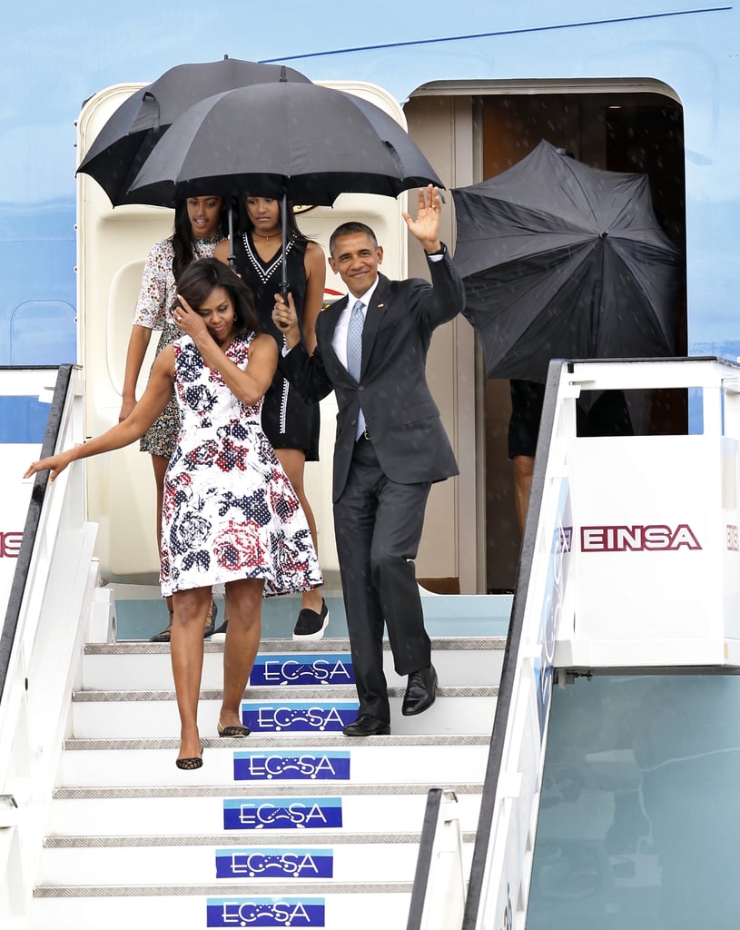 Obama Family Visiting Cuba March 2016