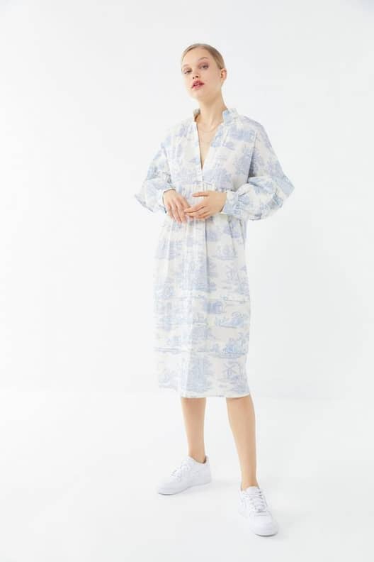 Laura ashley toile dress top