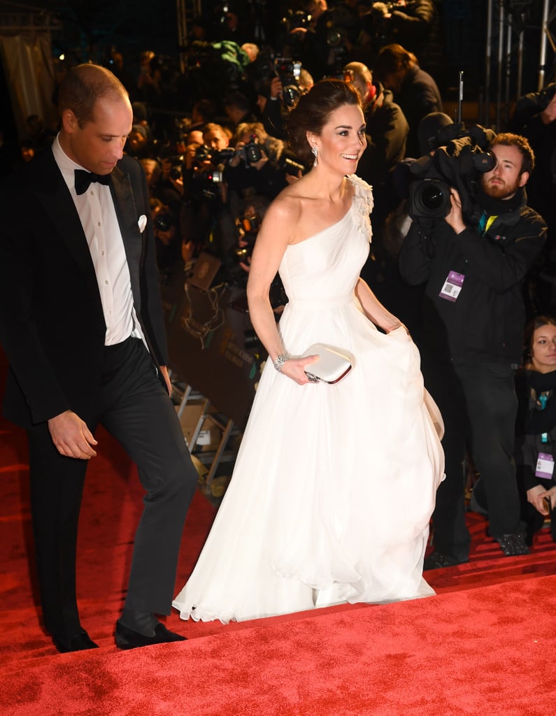 Prince William and Kate Middleton at the BAFTA Awards 2019